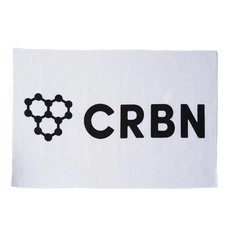 crbn-pickleball-microfiber-waffle-towel-16-x-24-mikrofaser-handtuch image 1