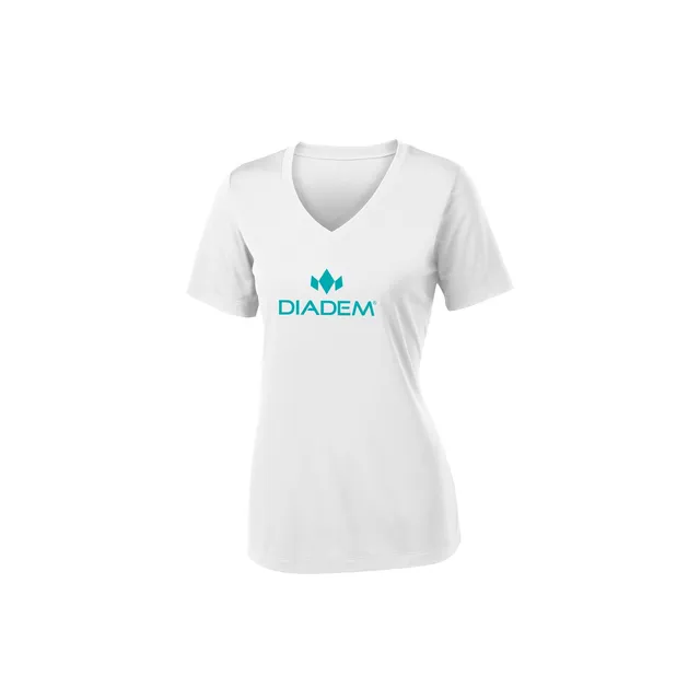 diadem-drycore-damen-v-neck-t-shirt-feuchtigkeitsableitendes-sportshirt image 1