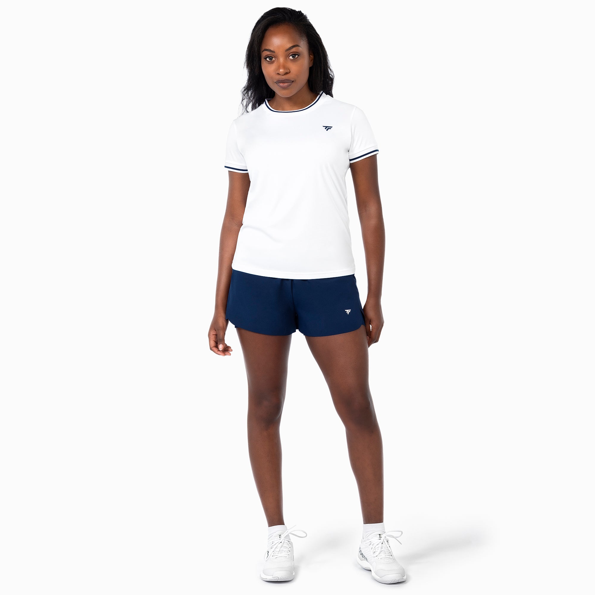 tecnifibre-t-shirt-tech-tee-white-damen-atmungsaktives-mesh-tennisshirt-wei image 2