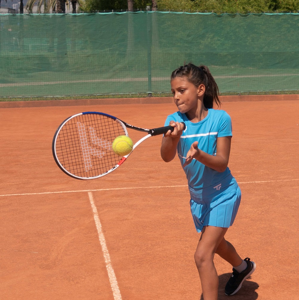 tecnifibre-team-tech-tee-azur-fille-m-dchen-tennis-shirt-stretch image 3