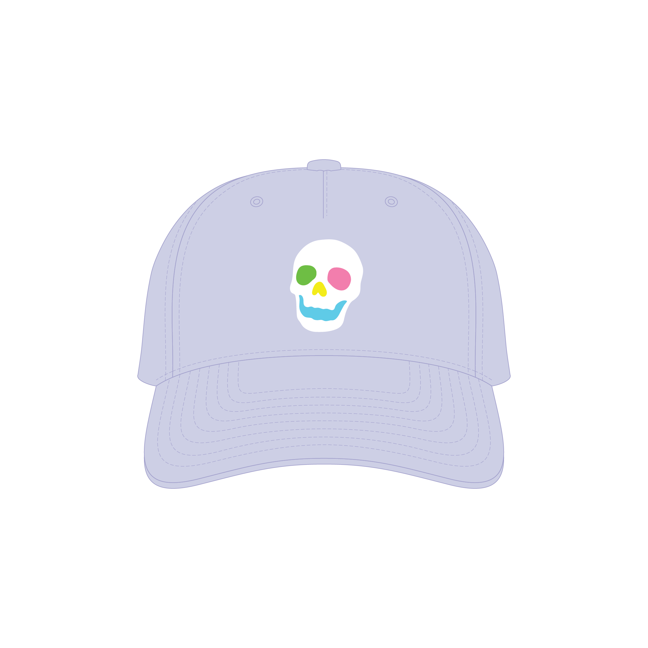 diadem-the-skull-performance-hat-by-shelby-and-sandy-performance-cap image 1