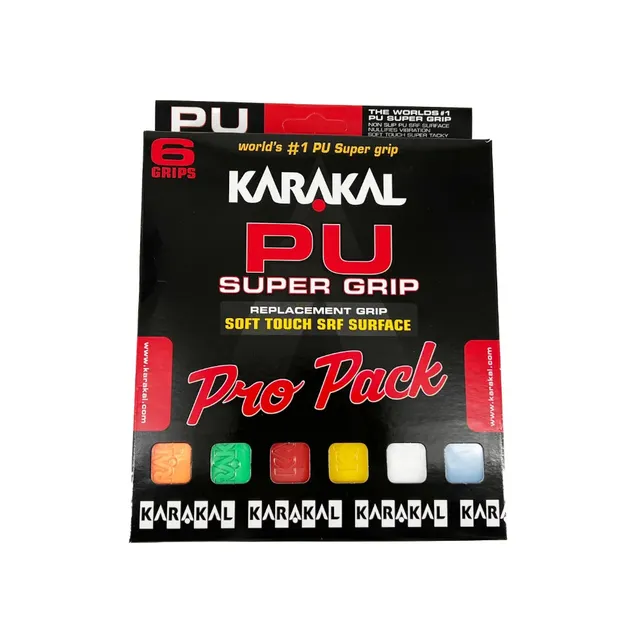 karakal-pu-super-grip-pro-box-mit-6-griffb-ndern-selbstklebend-nano-partikel image 1