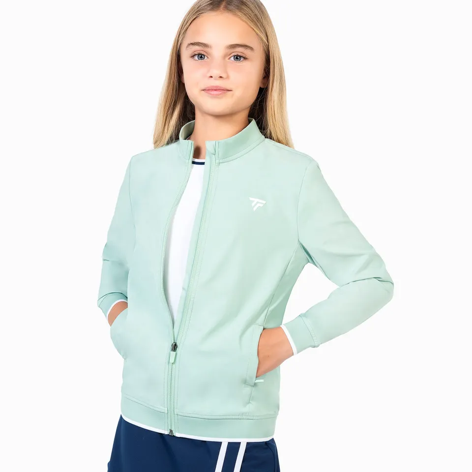 tecnifibre-light-jacket-sage-m-dchen-leichte-dehnbare-premium-trainingsjacke image 1