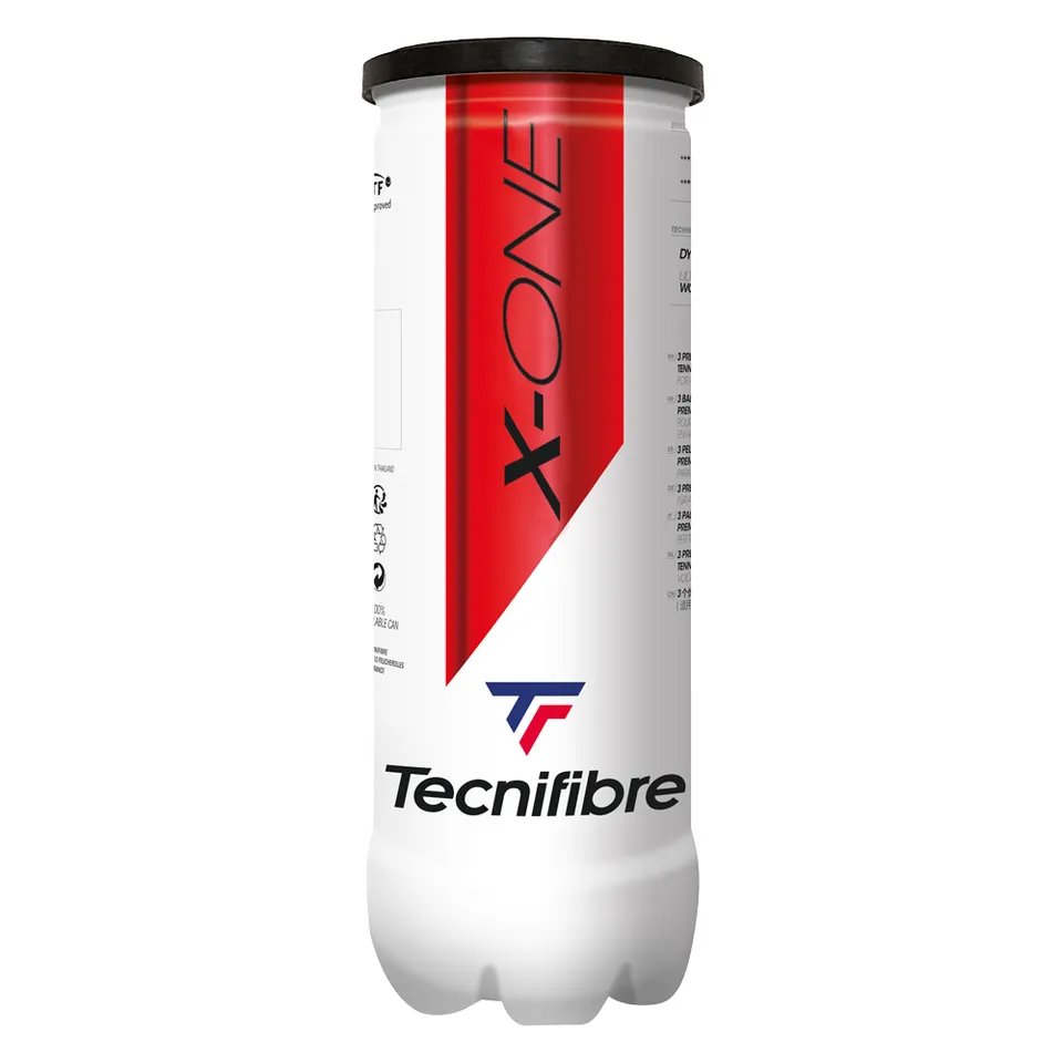 tecnifibre-x-one-tennisb-lle-1-tube-mit-3-b-llen image 1