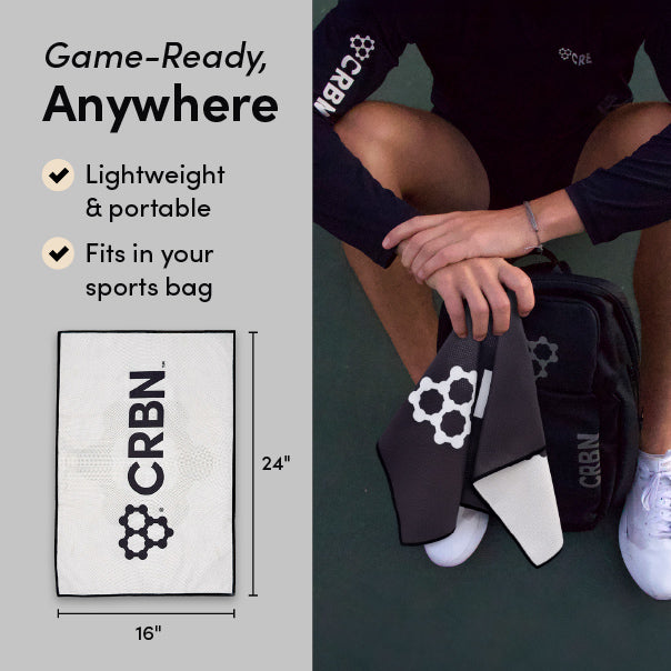 crbn-pickleball-magnetic-sport-towel-magnet-handtuch image 5