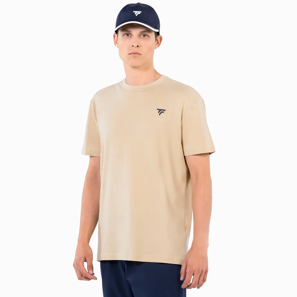 tecnifibre-graphic-tee-herren-sand-t-fight-serie image 1