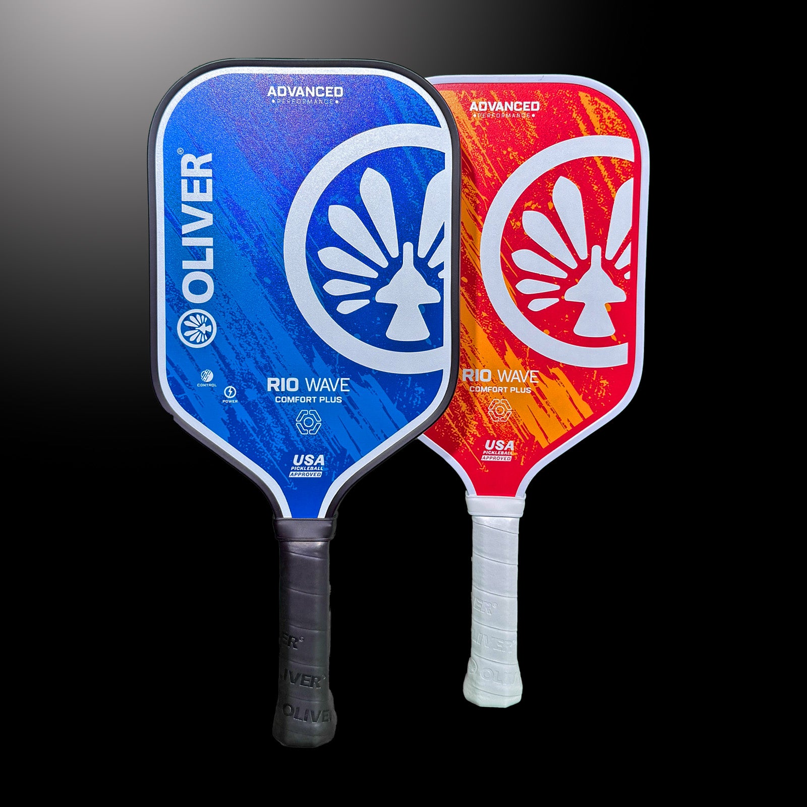 oliver-pickleball-set-2er-set-mit-schl-gern-b-llen-und-tasche image 2