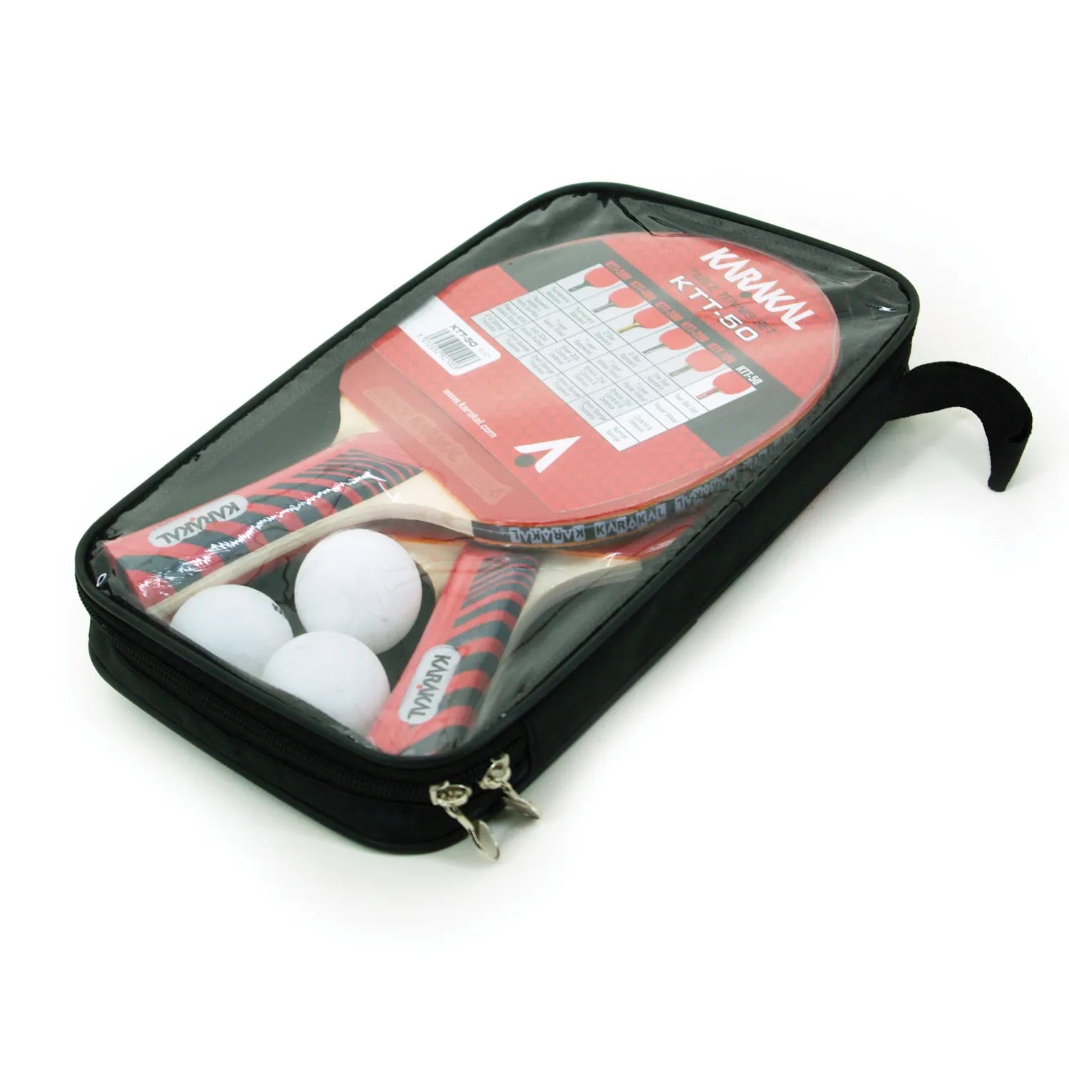 karakal-ktt-50-tischtennis-set-2-schl-ger-3-b-lle image 2