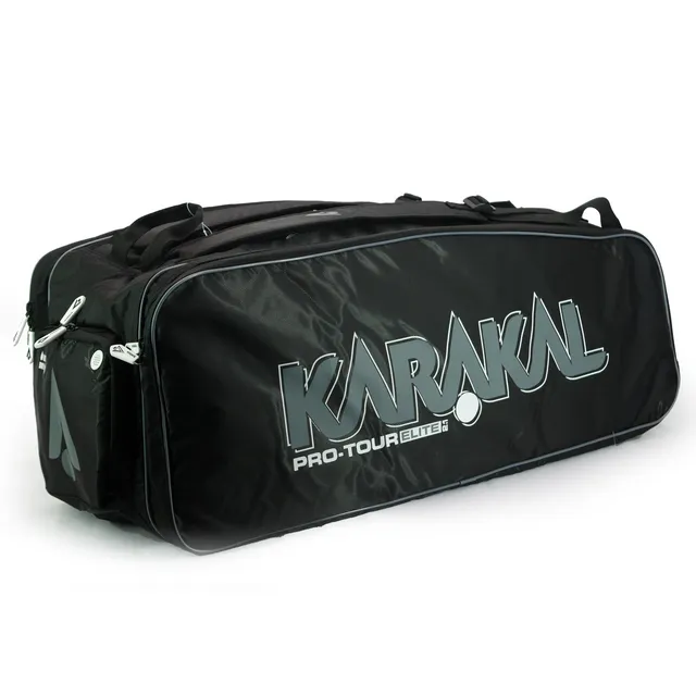 karakal-pro-tour-2-1-elite-racketbag-mit-wei-em-besatz-12-racket-tasche image 1