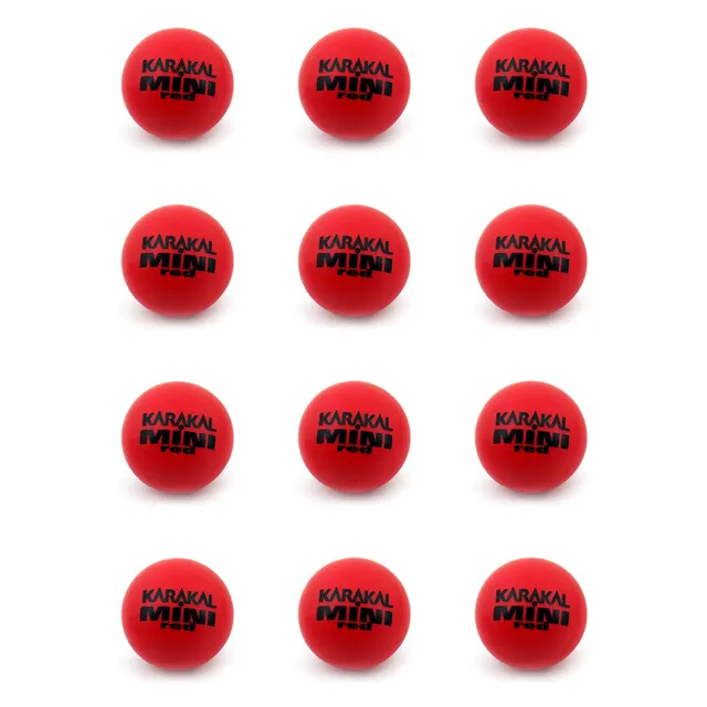 karakal-mini-foam-red-starter-tennisb-lle-12-st-ck-90-mm image 1