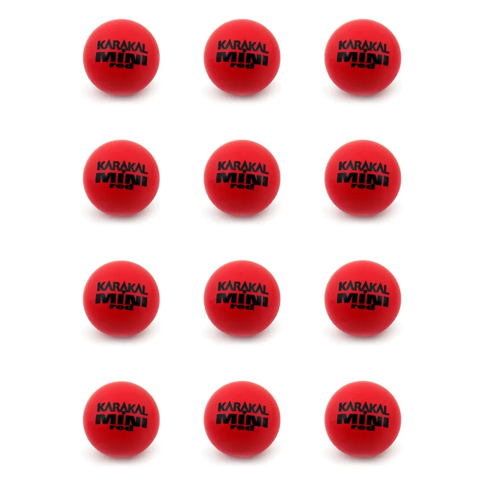 karakal-mini-foam-red-starter-tennisb-lle-12-st-ck-90-mm image 1