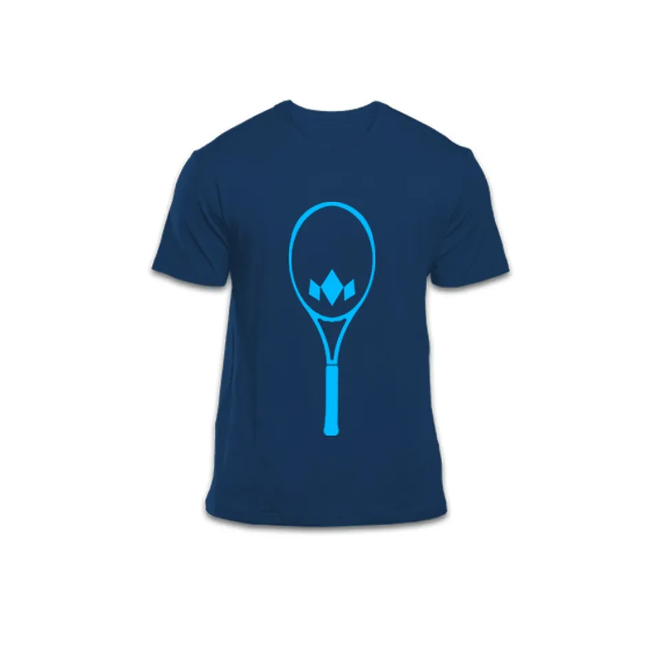 diadem-limited-edition-graphic-racket-t-shirt-navy image 1