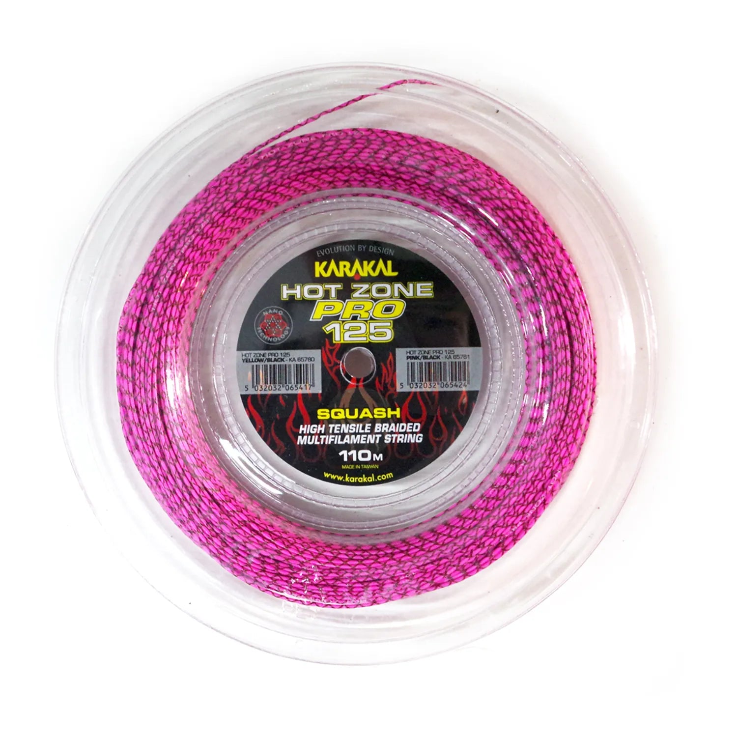 karakal-hot-zone-pro-125-squashsaite-multifilament-125m-rolle-f-r-profis image 7