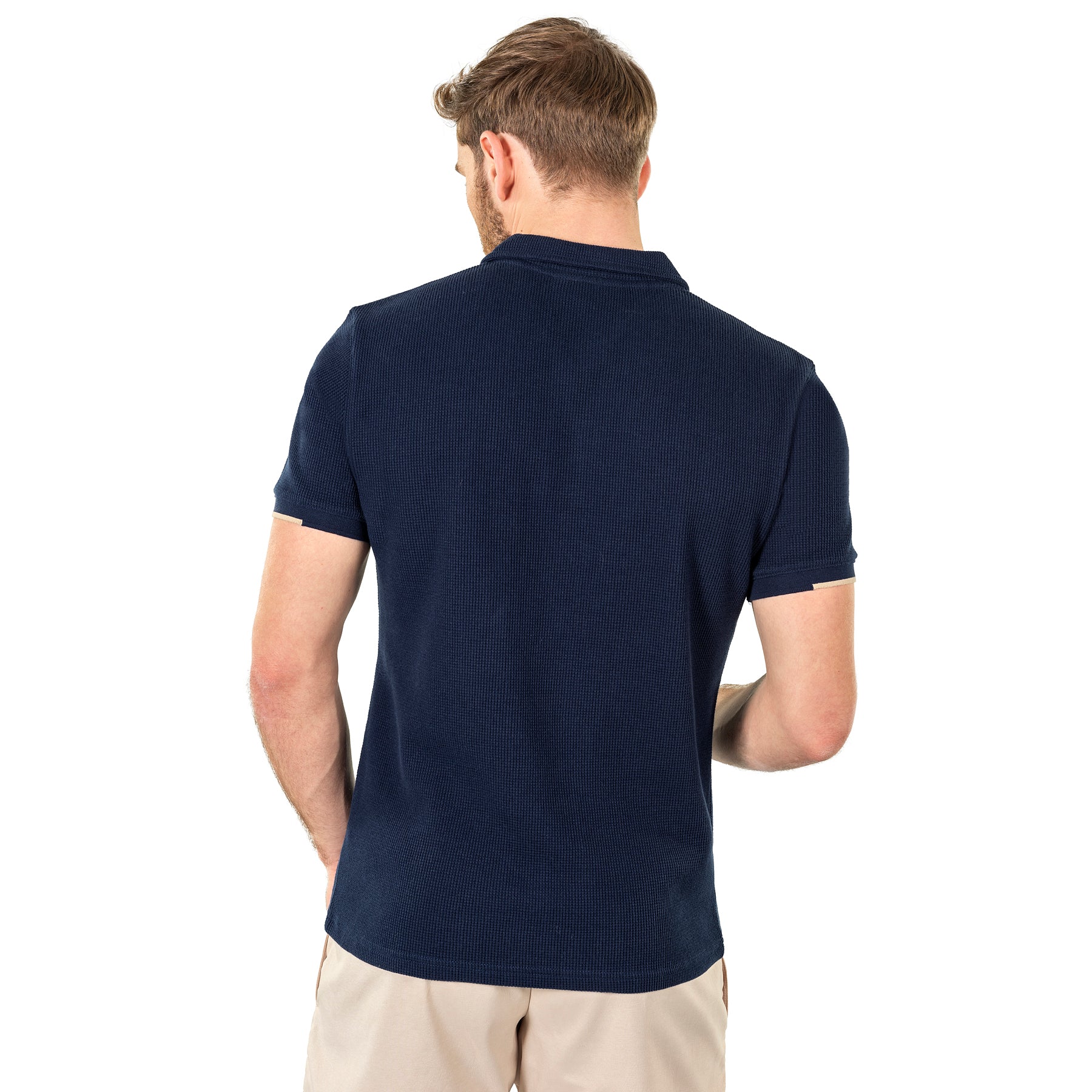tecnifibre-polo-waffle-homme-marine-herren-tennis-polo image 5