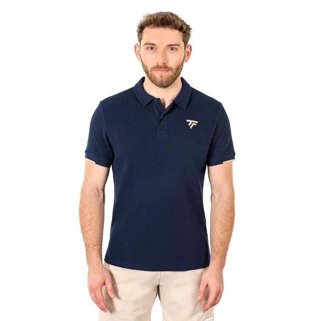 tecnifibre-polo-waffle-homme-marine-herren-tennis-polo image 1