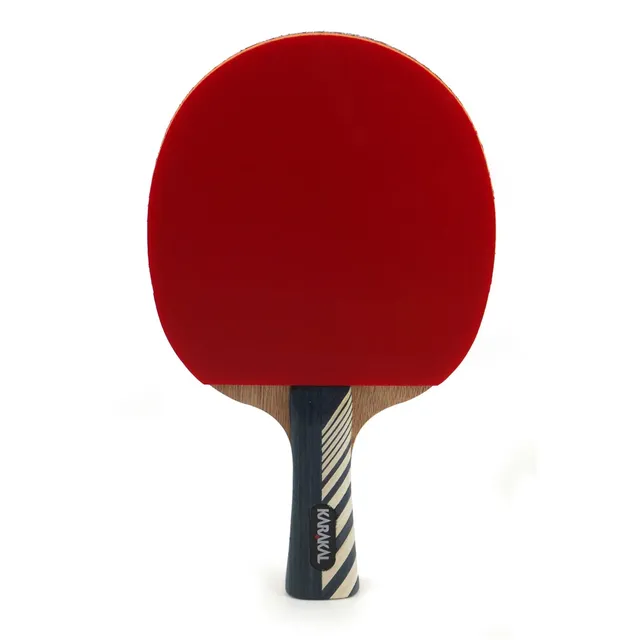 karakal-ktt-200-table-tennis-bat-2-sterne-tischtennisschl-ger-aus-7-fach-willow- image 1