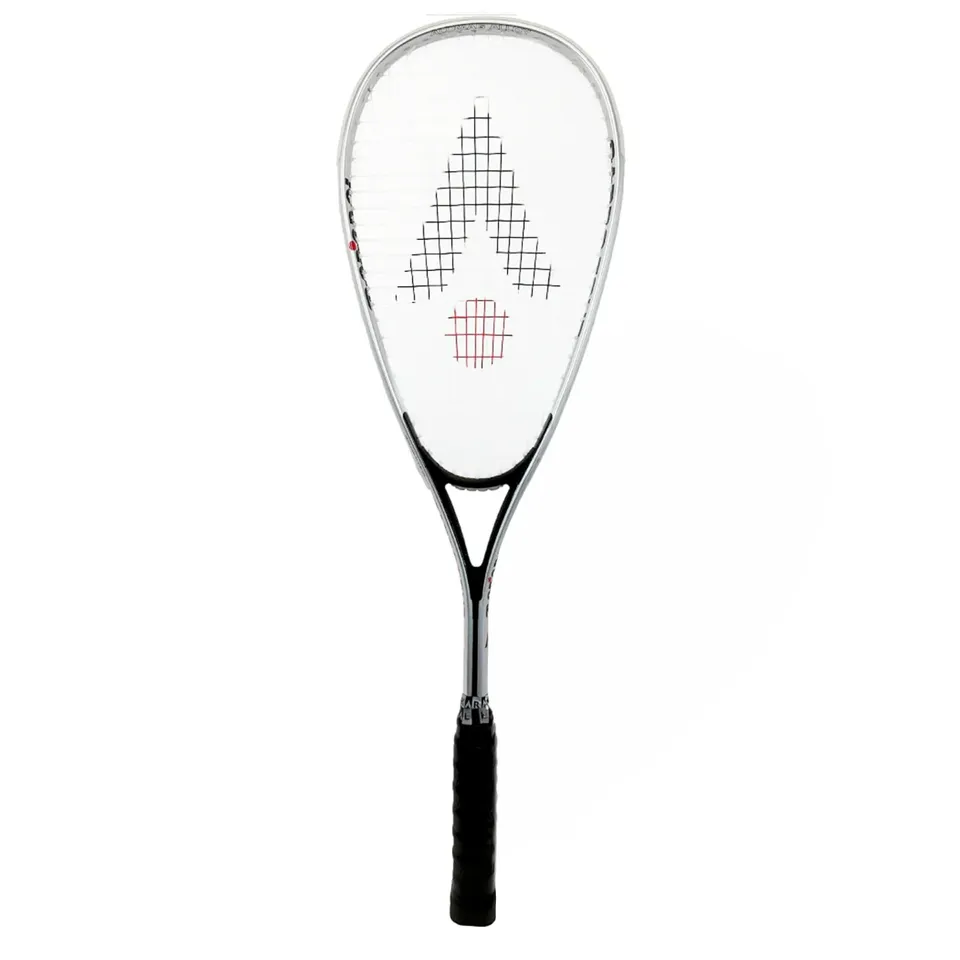 karakal-carbo-tour-silver-squash-racket-hi-tec-7050-alloy-ausgewogene-balance image 1