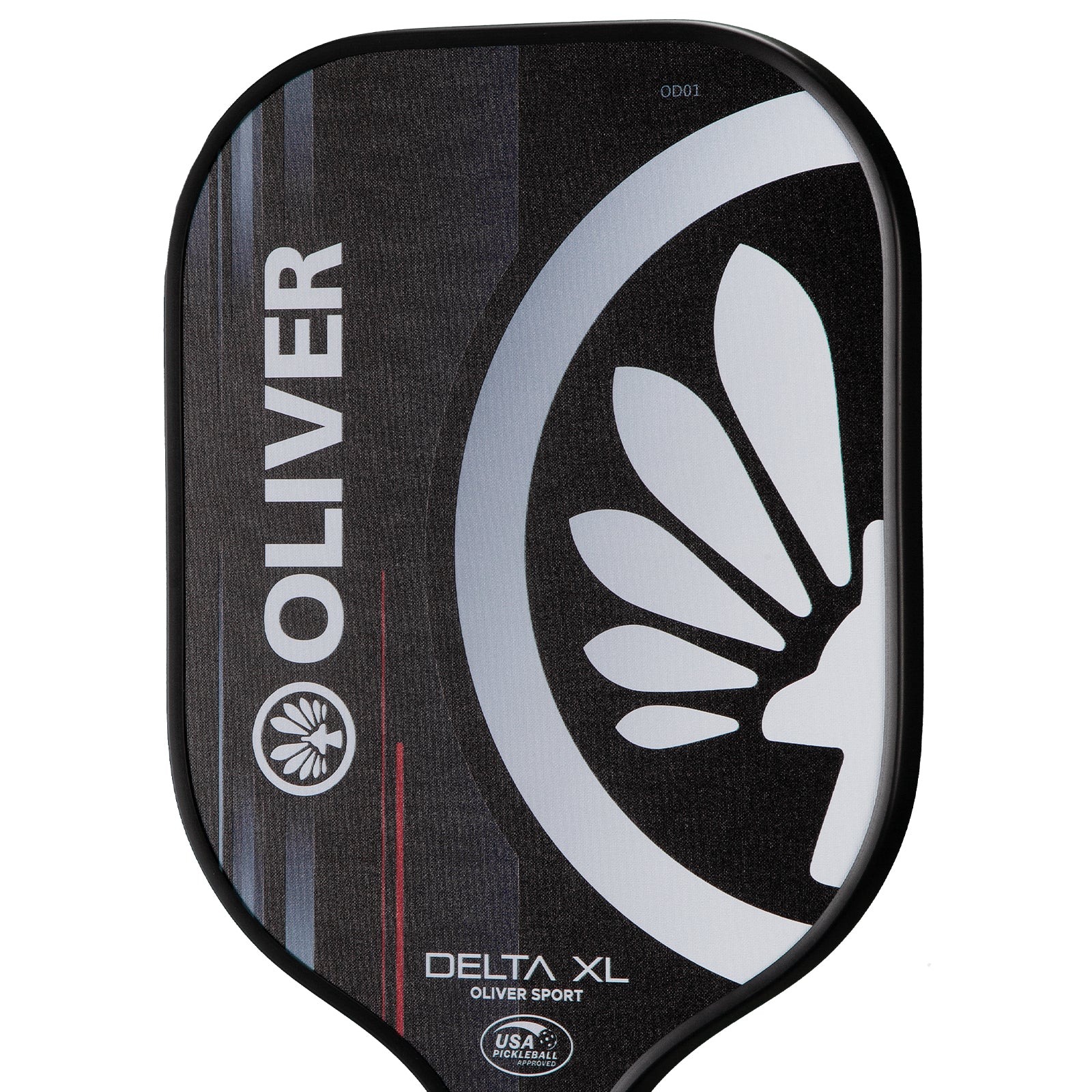 oliver-delta-xl-pickleball-schl-ger-schwarz-wei-carbon-wettkampfschl-ger image 6