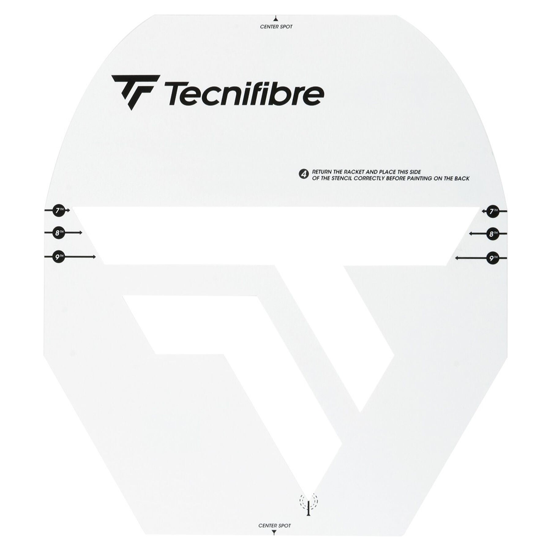 tecnifibre-pochoir-pour-raquette-de-tennis-schl-gerschablone-mit-tecnifibre-logo image 1