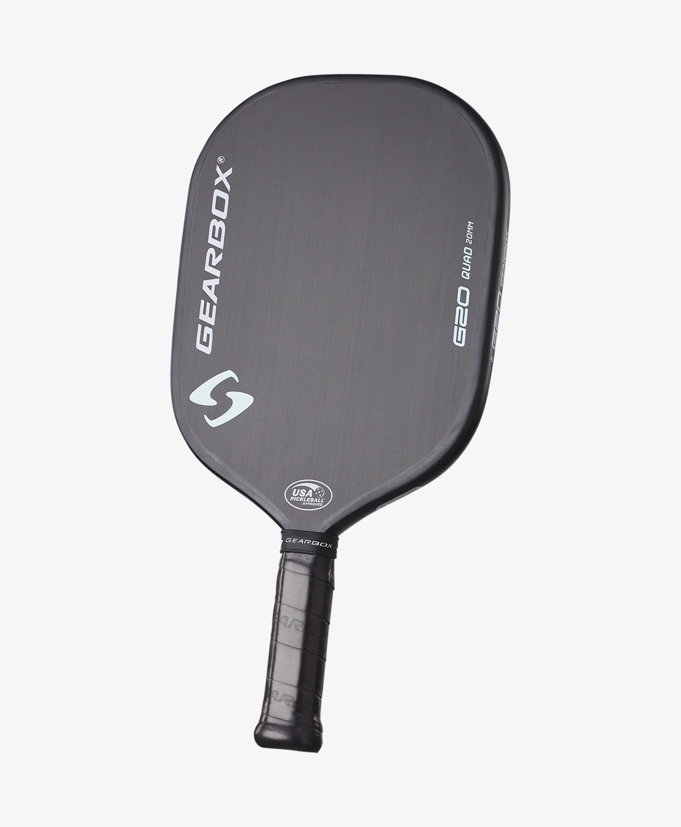 gearbox-g20-quad-20mm-pickleball-paddel-carbon image 1