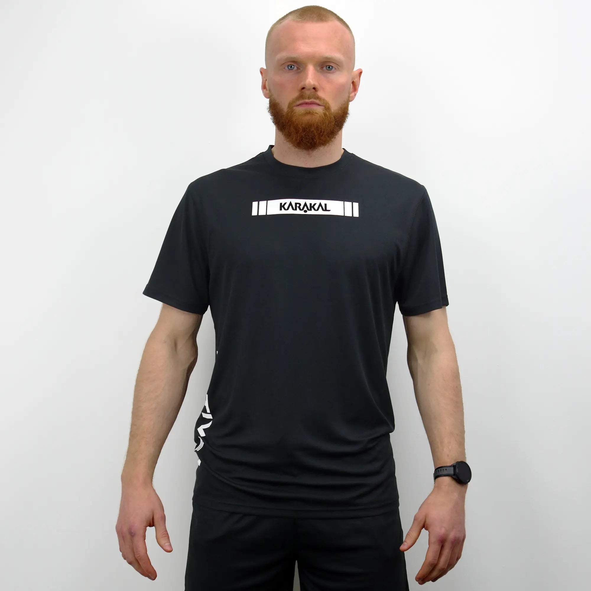 karakal-active-tee-black-2025-26-cool-tec-t-shirt-f-r-team-verein-und-freizeit image 1