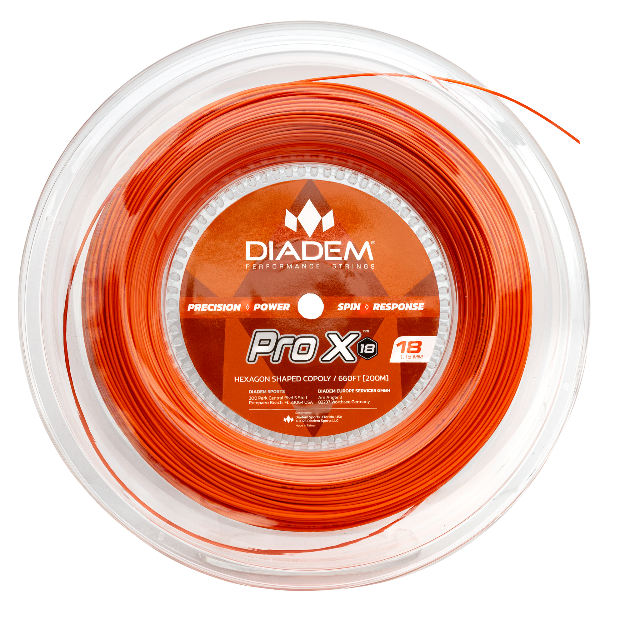 diadem-pro-x-reel-200m-harte-poly-tennissaite-rolle image 1