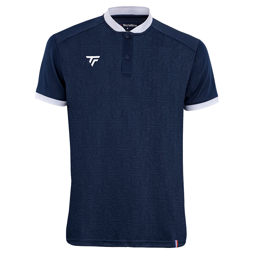 tecnifibre-team-mesh-polo-marine-jungen-standardpassform-2-knopf-leiste-offizier image 2