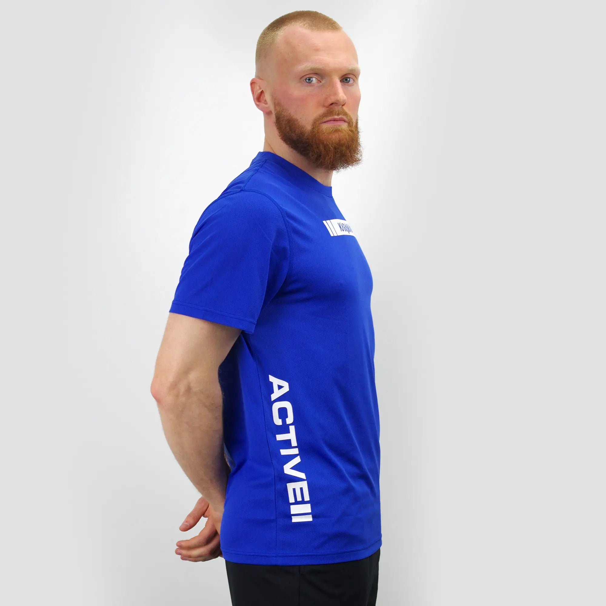 karakal-active-tee-blue-2025-26-cool-tec-t-shirt image 2