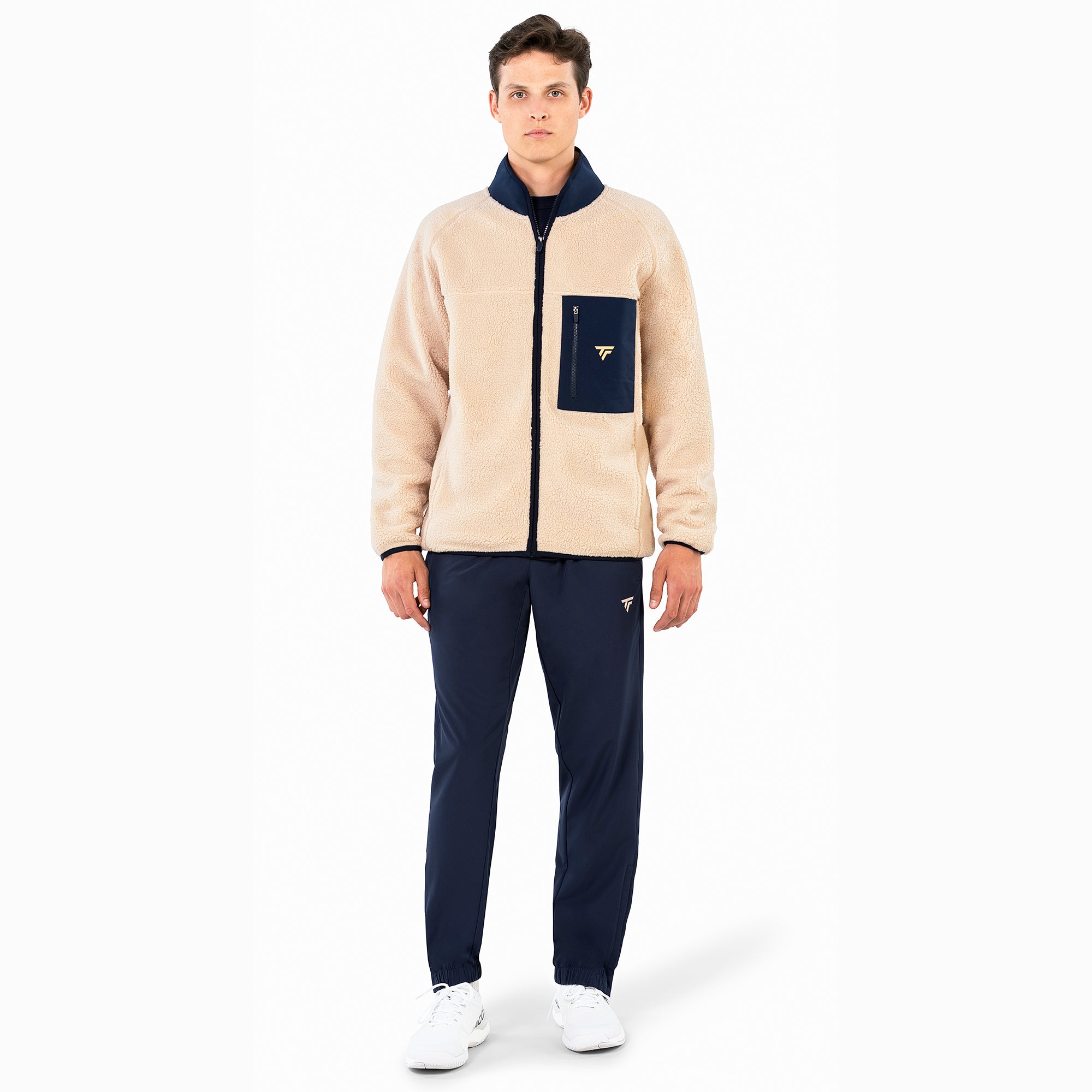 tecnifibre-sherpa-full-zip-jacket-sand-warme-trainingsjacke-aus-der-t-fight-koll image 1