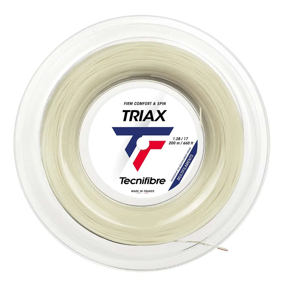 tecnifibre-triax-multifilament-saite-beige-200m-rolle image 1