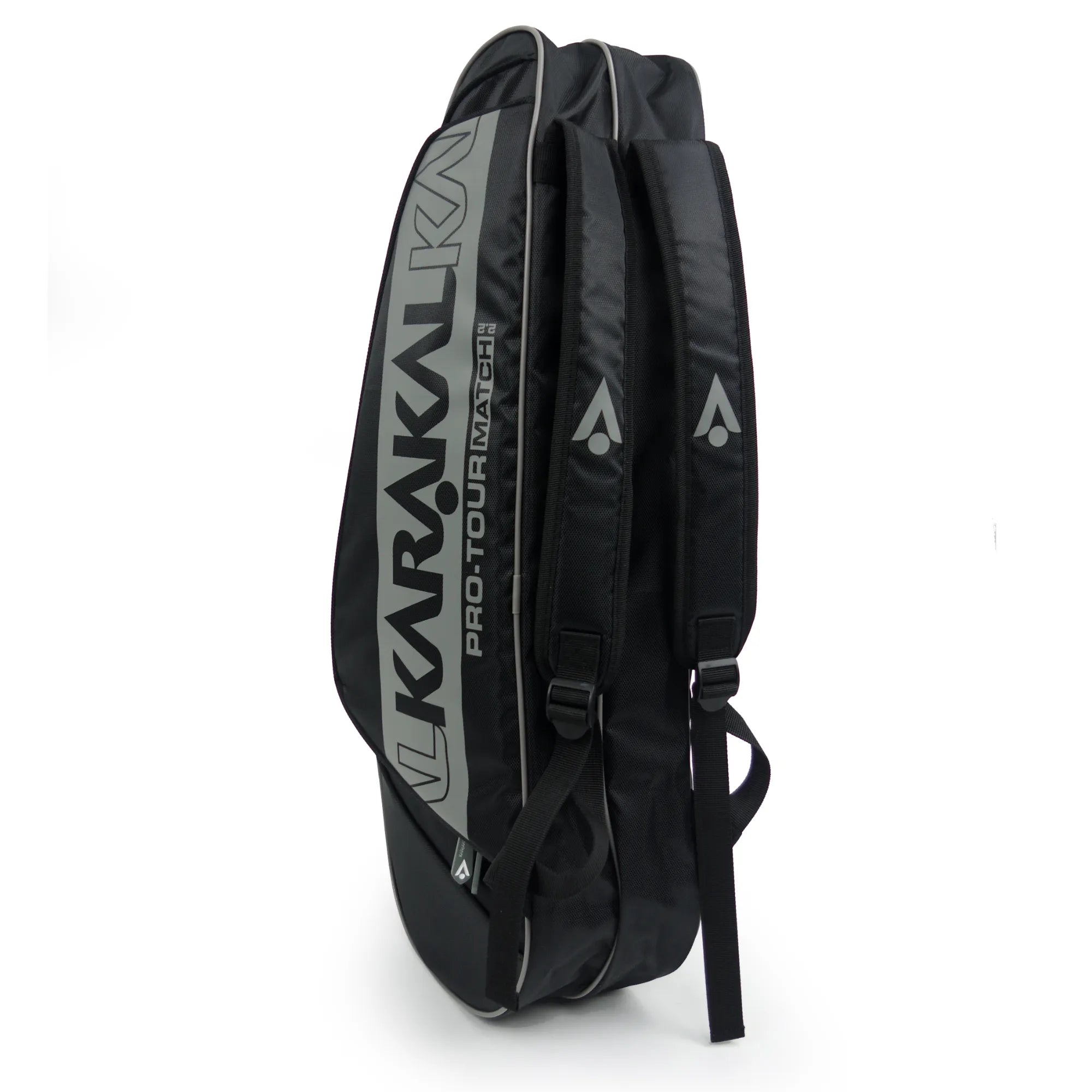 karakal-pro-tour-match-2-2-racket-bag-grau-4-schl-ger-tasche-f-r-tennis-squash-b image 3