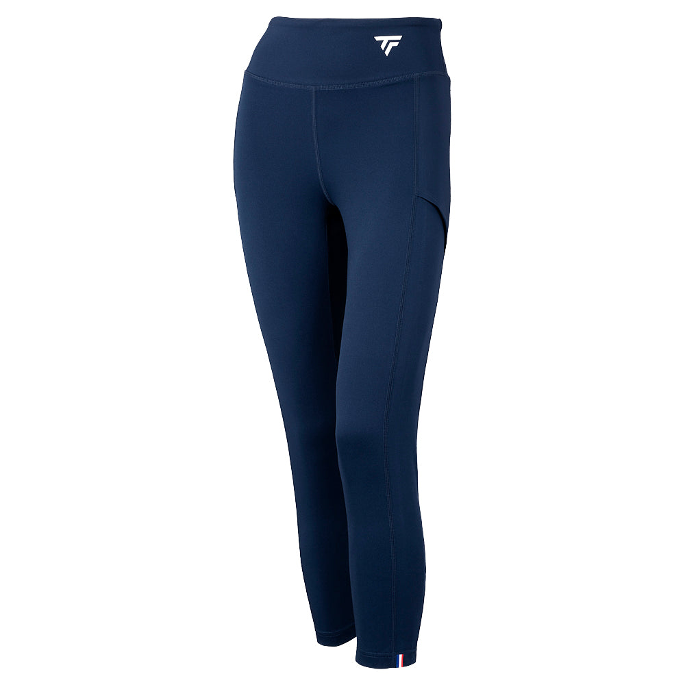 tecnifibre-legging-damen-7-8-marine-nachhaltiges-polyester image 2
