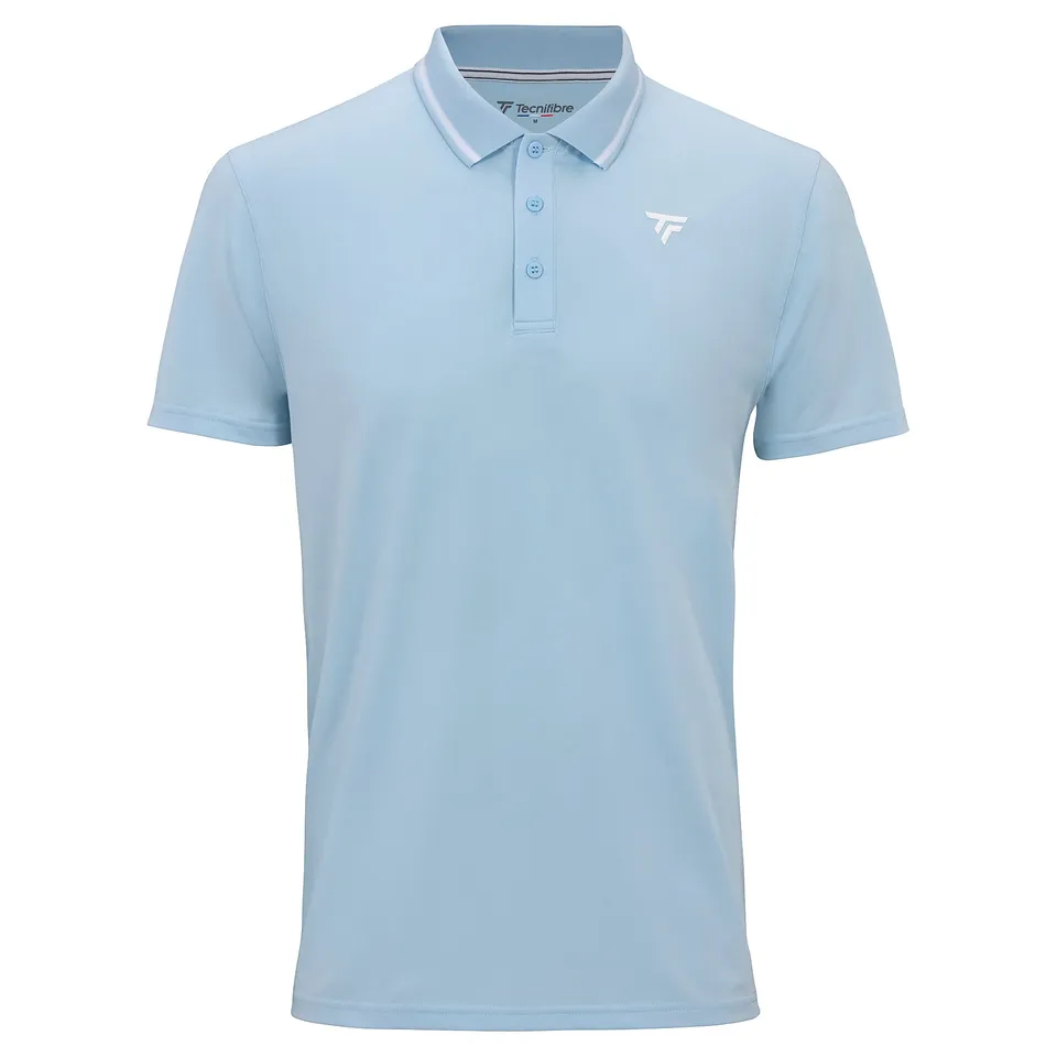 tecnifibre-tech-polo-glacier-jungen-leicht-schnelltrocknend-elastisch image 1