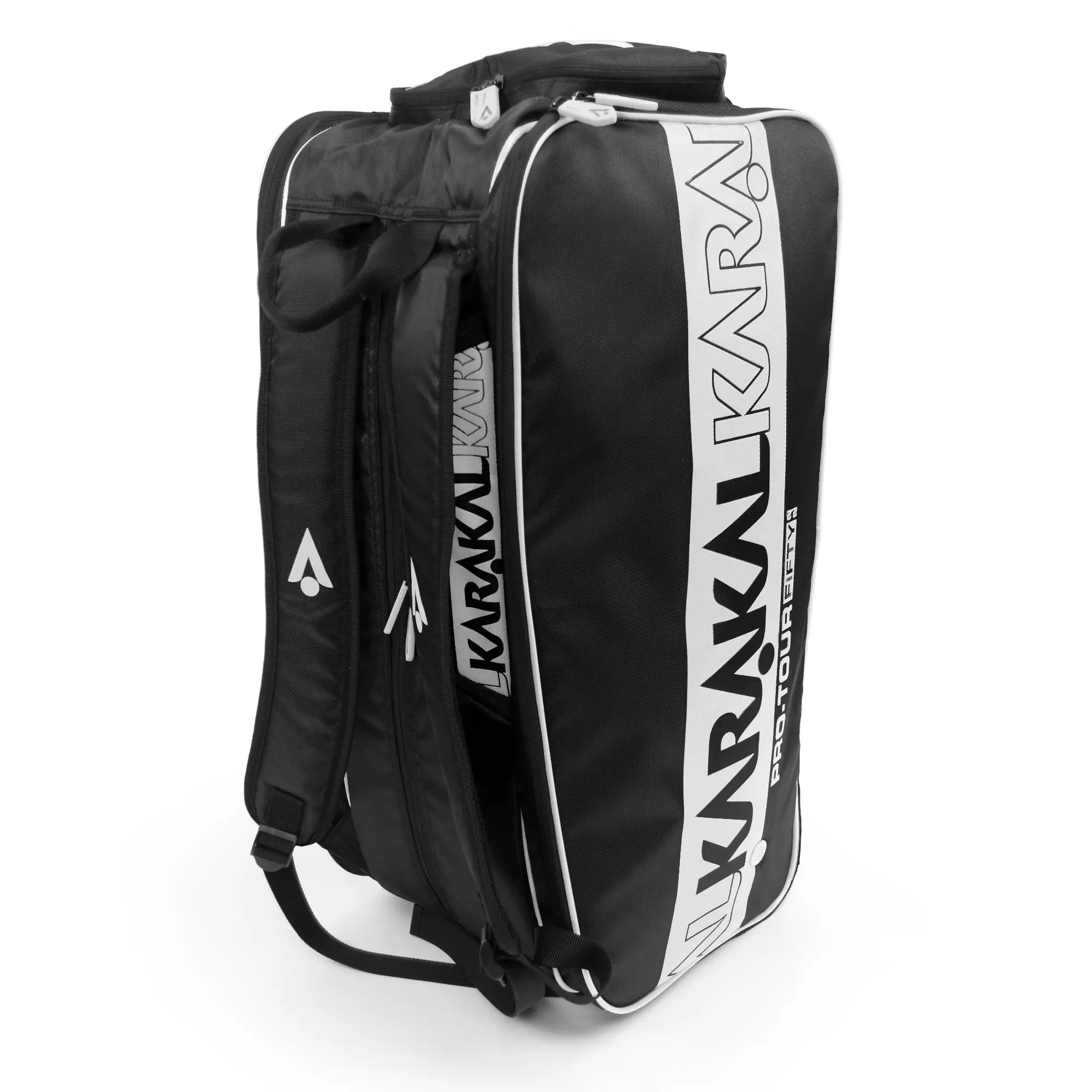 karakal-pro-tour-fifty-2-2-padel-bag-white-4-schl-ger-tasche-f-r-padel-picklebal image 6
