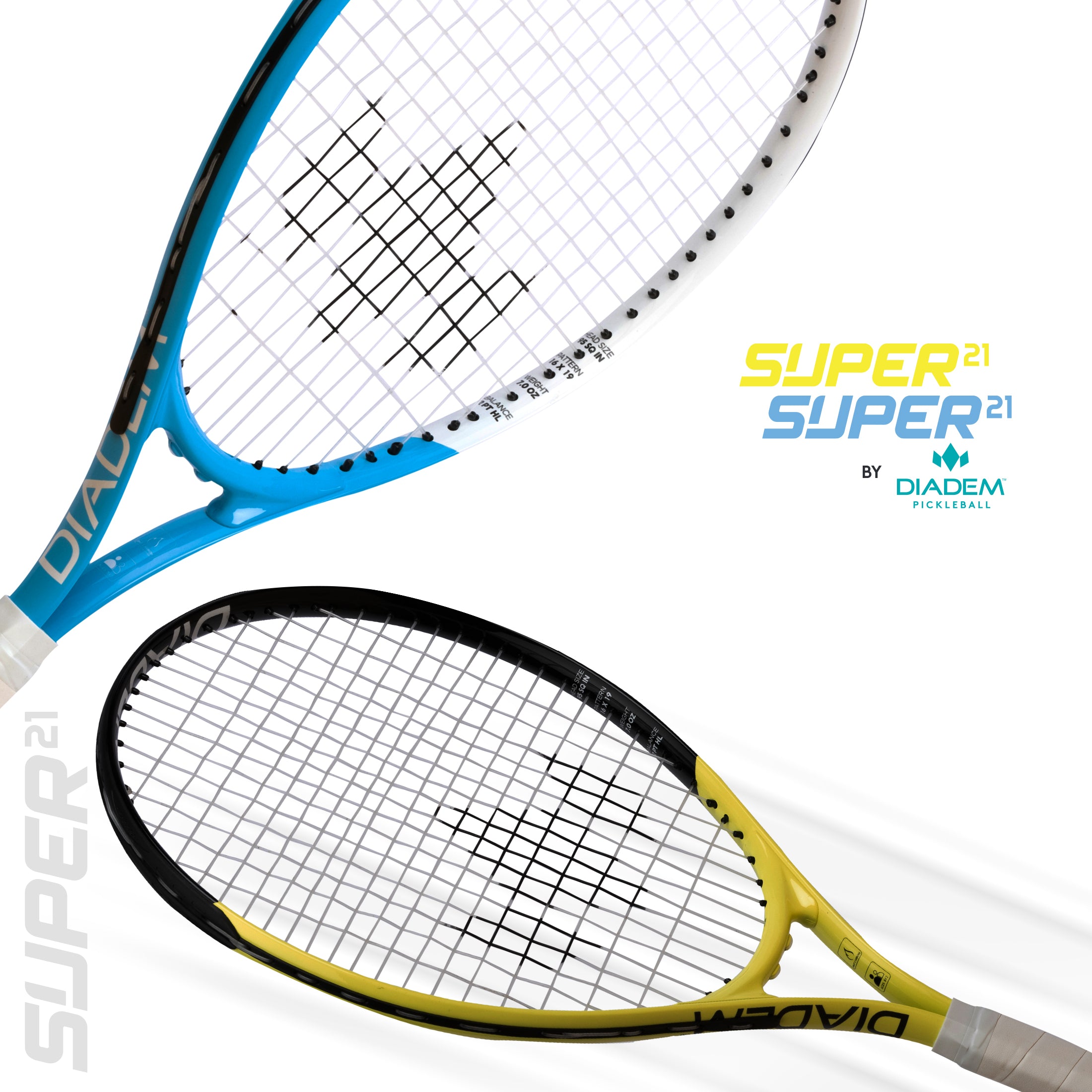 diadem-super-21-junior-tennisschl-ger-blau-gelb-21-zoll image 4