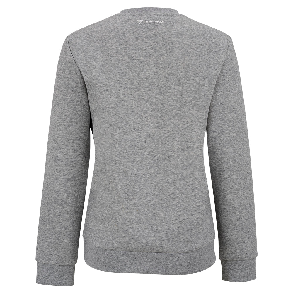 tecnifibre-team-sweat-silver-femme-damen-sweatshirt-mit-rundhals-und-gerippten-b image 3
