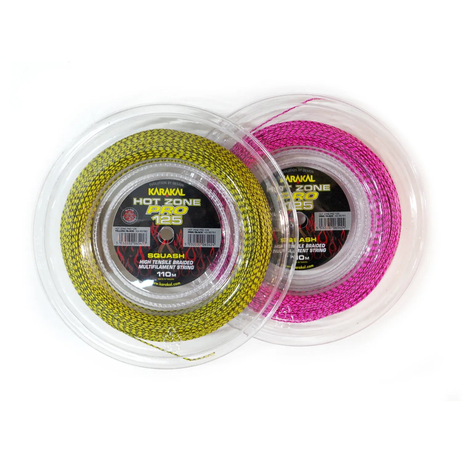 karakal-hot-zone-pro-125-squashsaite-multifilament-125m-rolle-f-r-profis image 2