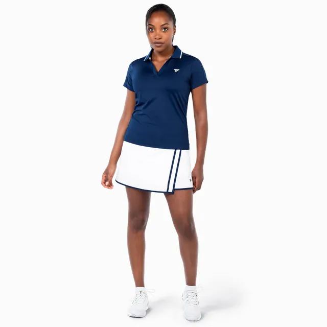 tecnifibre-tech-polo-marine-damen-leichtes-schnelltrocknendes-polo image 1