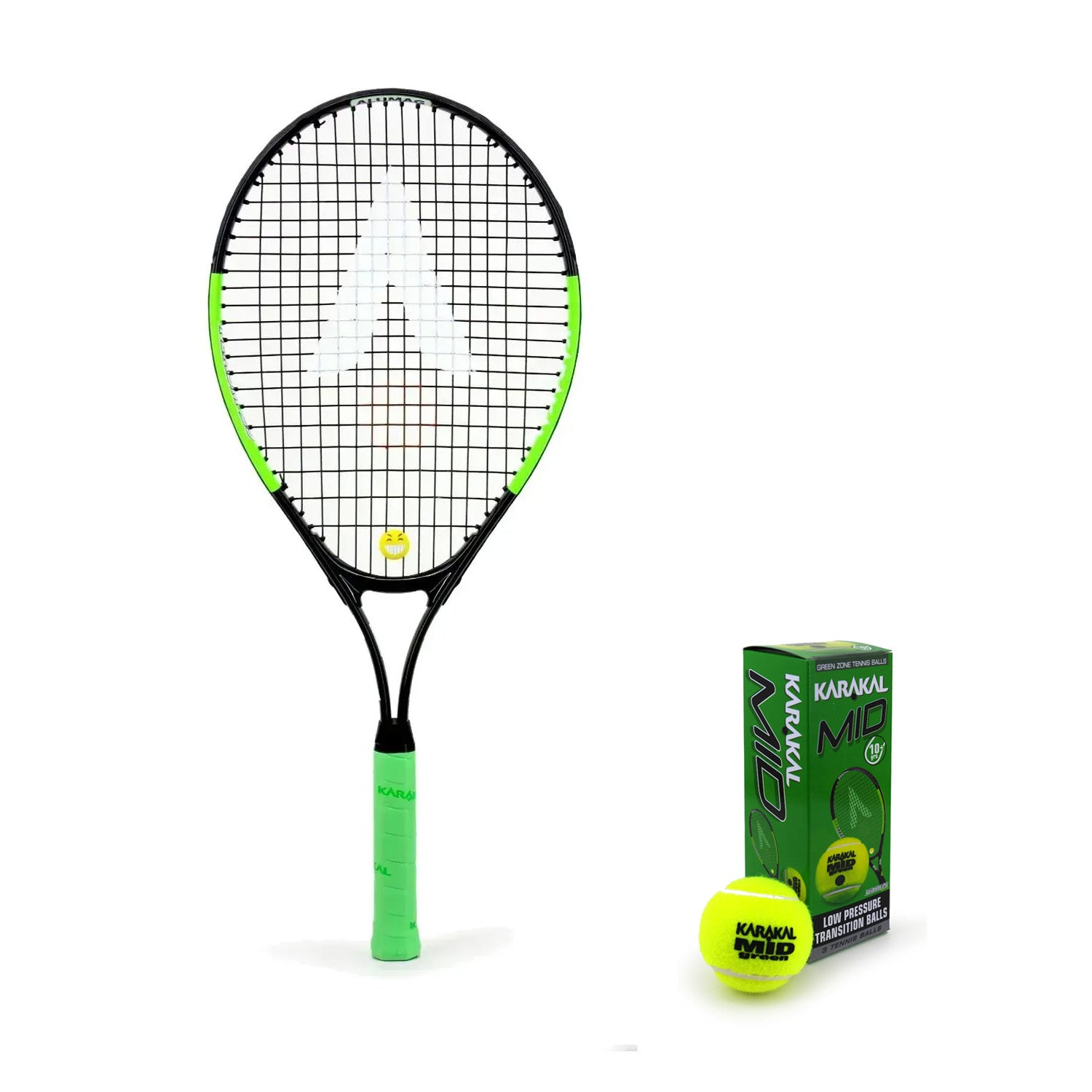 karakal-flash-25-junior-tennisschl-ger-7050-alumag-alloy-inkl-3-karakal-mid-dot- image 1