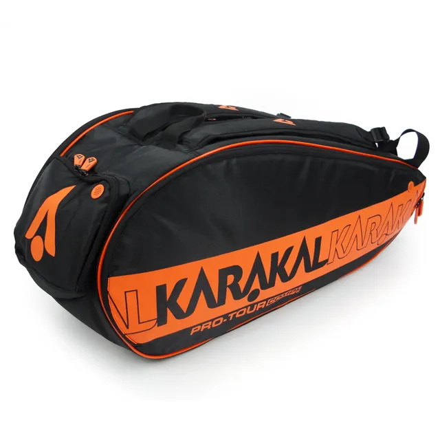 karakal-pro-tour-comp-2-2-racket-bag-orange-9-schl-ger-tasche-f-r-turnierspieler image 1
