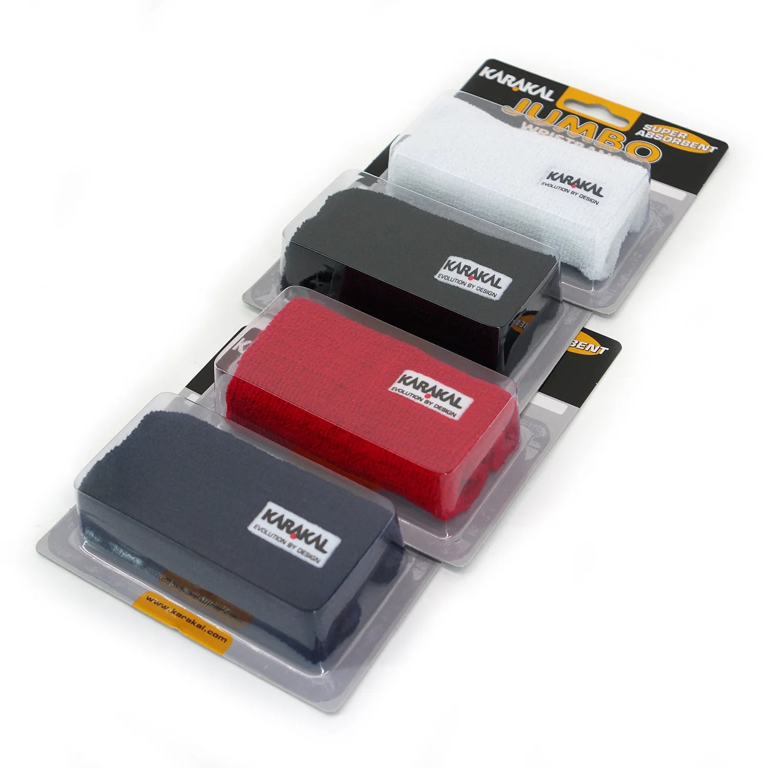 karakal-wristband-jumbo-x1-extra-breites-schwei-band-aus-hochdichtem-cotton-f-r- image 2
