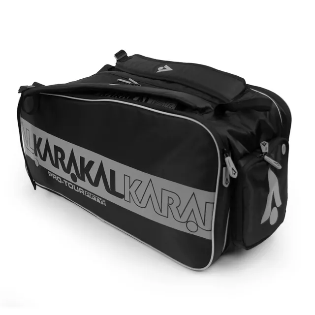 karakal-pro-tour-fifty-2-2-padel-tasche-grau-4-schl-ger-tasche-f-r-padel-squash- image 1