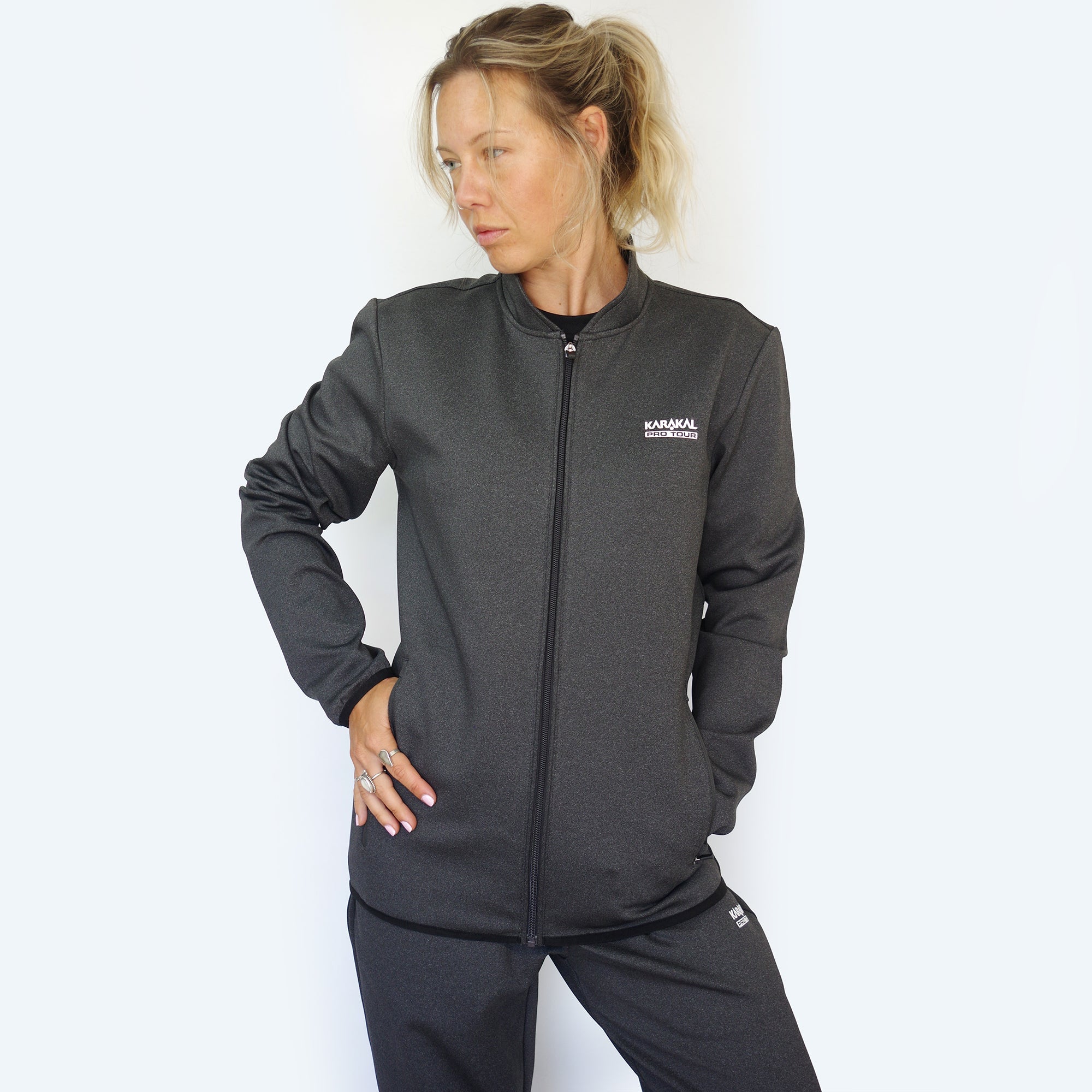 karakal-pro-tour-jacket-2025-26-4-wege-stretch-cool-tec-psa-squash-tour image 2