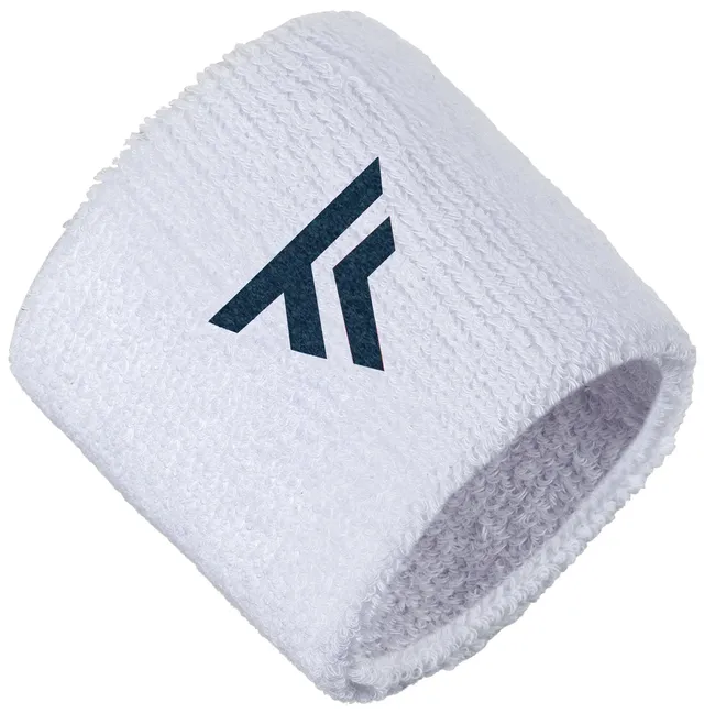tecnifibre-poignet-wristbands-white-2er-pack-elastische-handgelenkb-nder-mit-sti image 1