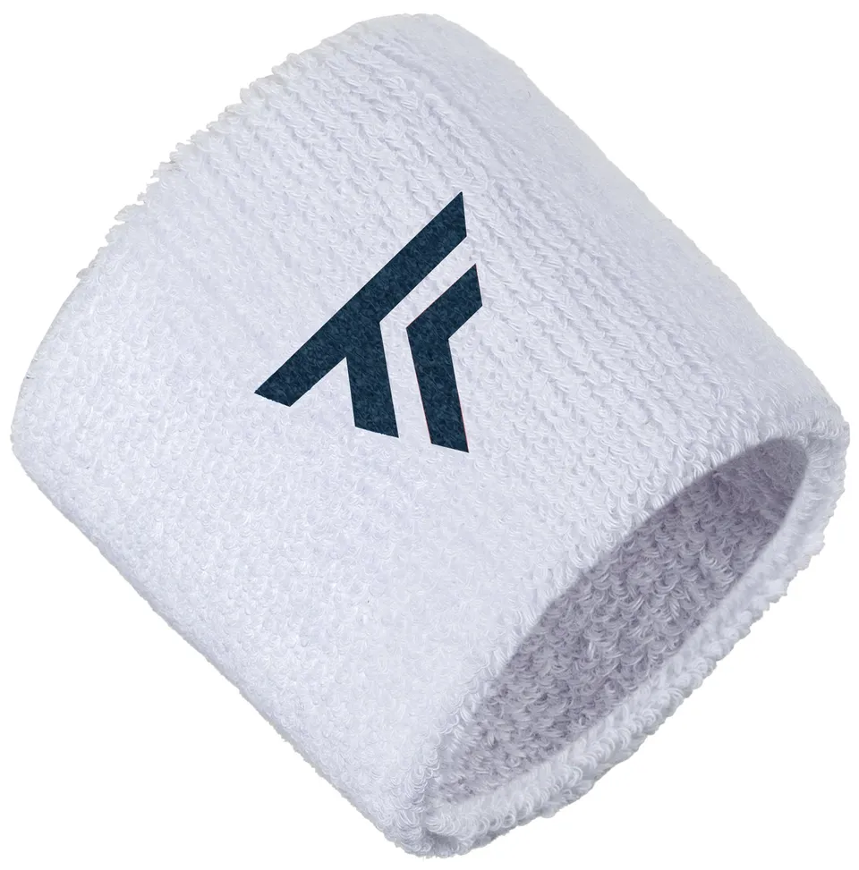 tecnifibre-poignet-wristbands-white-2er-pack-elastische-handgelenkb-nder-mit-sti image 1