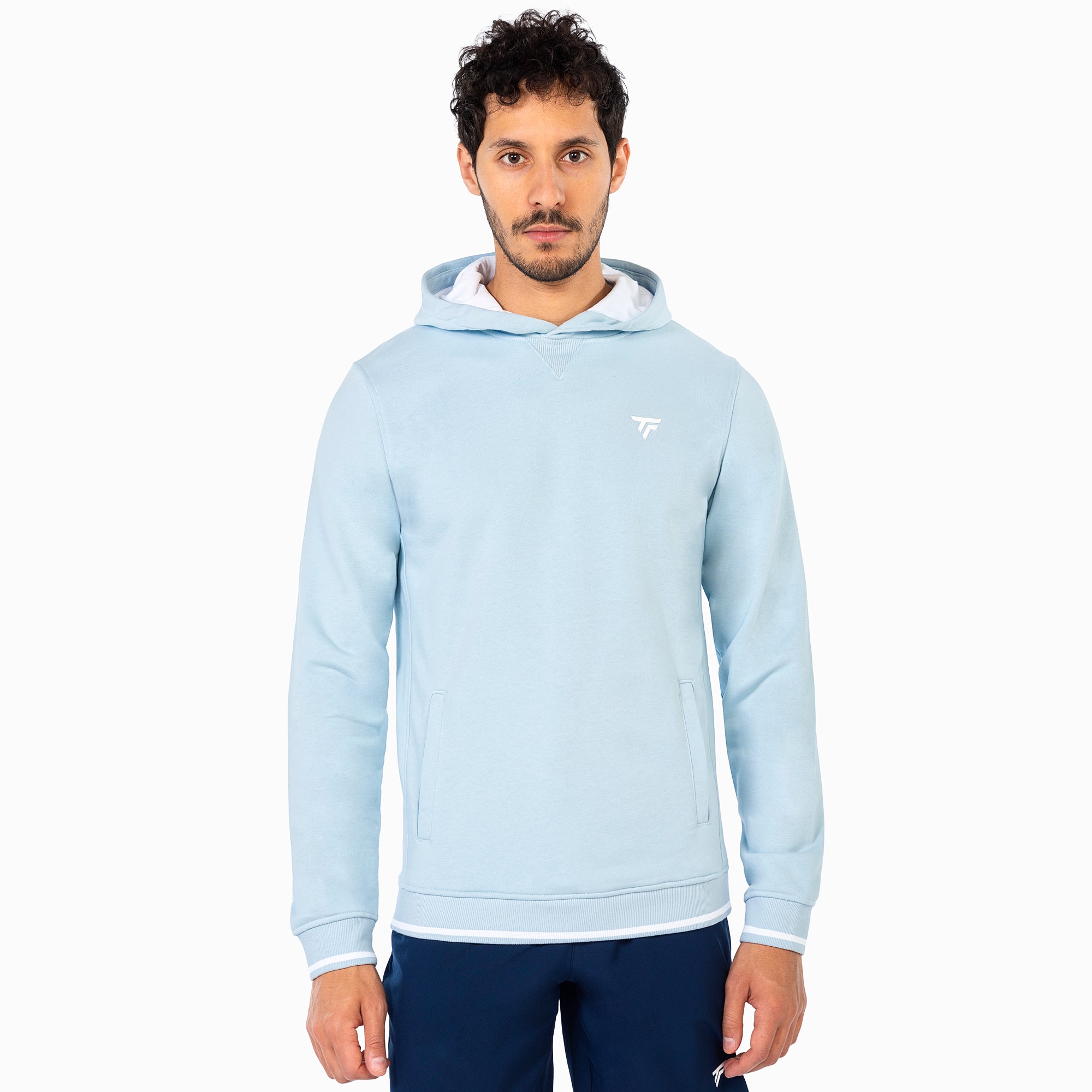 tecnifibre-sweat-terry-hoodie-glacier-herren image 1