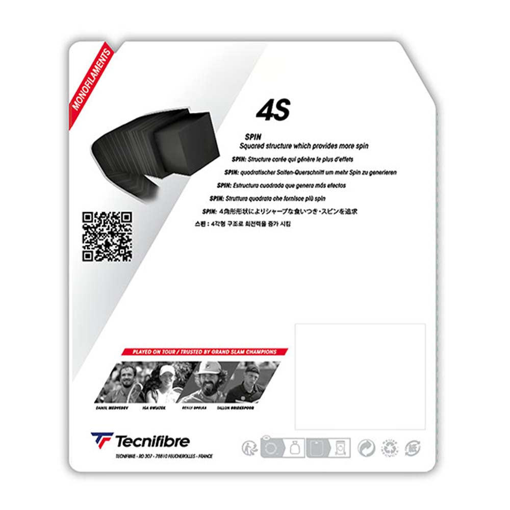 tecnifibre-4s-schwarz-tennissaiten-f-r-optimierten-spin-quadratische-struktur image 3