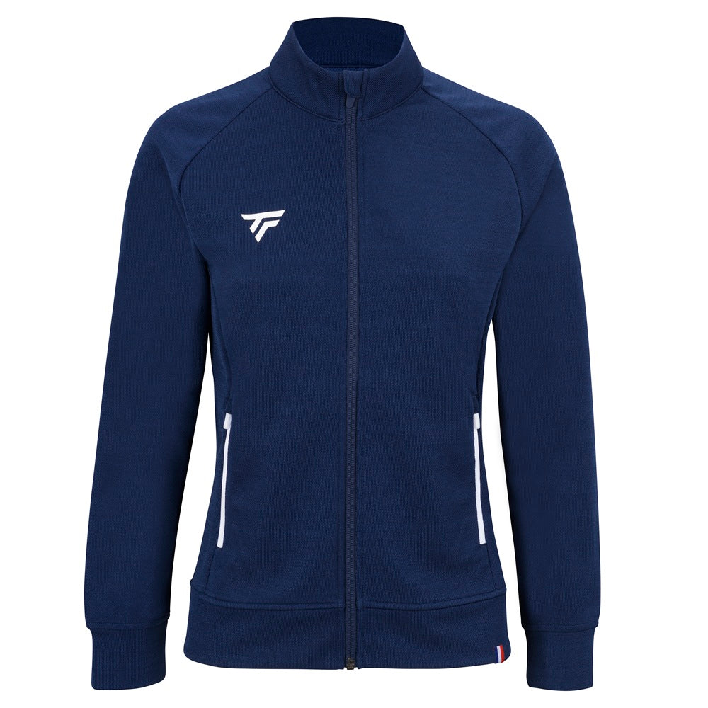 tecnifibre-team-jacket-m-dchen-marineblaue-trainingsjacke-mit-rei-verschluss image 2