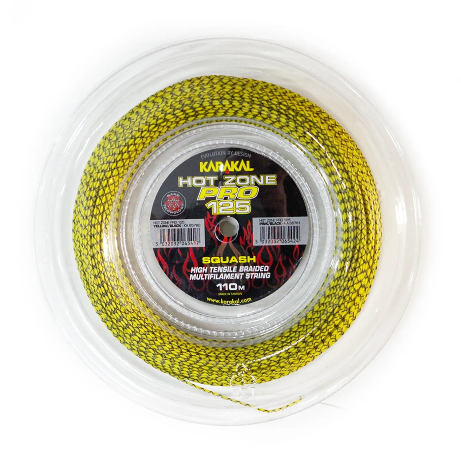 karakal-hot-zone-pro-125-squashsaite-multifilament-125m-rolle-f-r-profis image 6