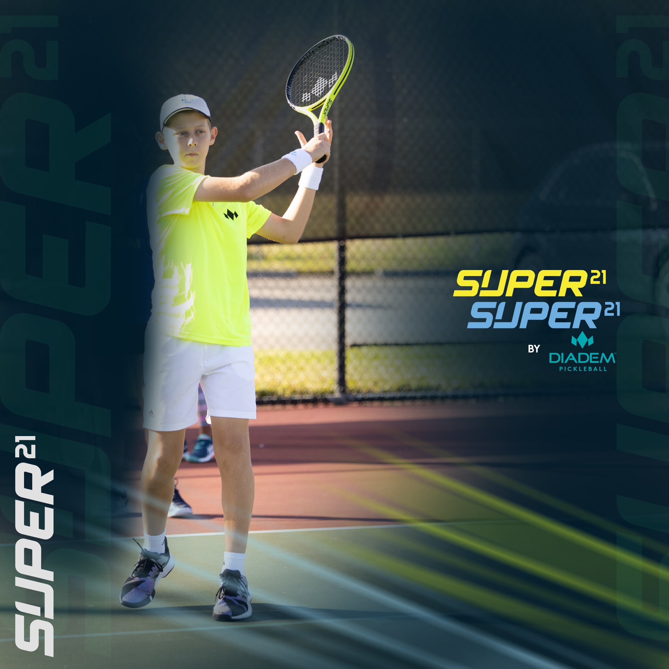 diadem-super-21-junior-tennisschl-ger-blau-gelb-21-zoll image 6